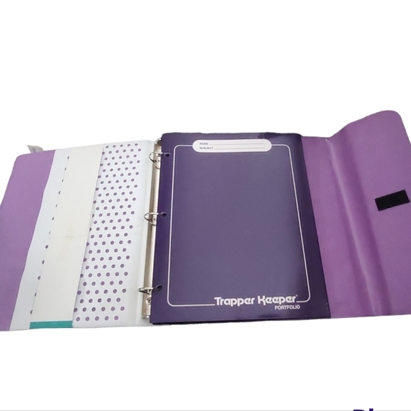 TRAPPER Keeper Original by Mead in Purple with Sunrise NWT - Picture 2 of 6